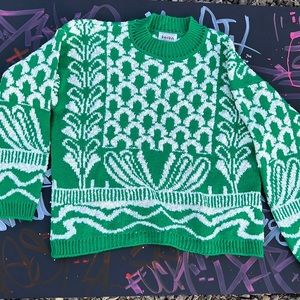 Green vintage sweater